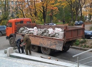 Вывоз строительного мусора